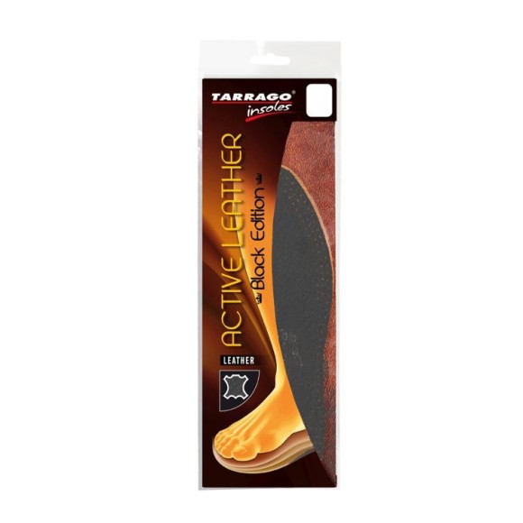 ACTIVE LEATHER BLACK EDITION INSOLES