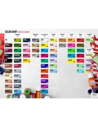 Sneakers Paint Pantone For Mixtures