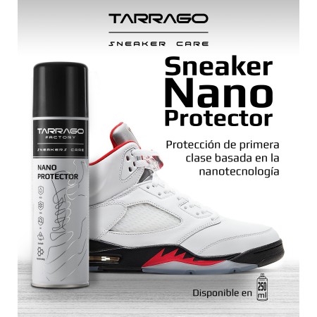 Sneakers protector spray. Against water, snow and dirt