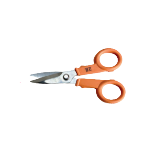 Leather cutting scissors